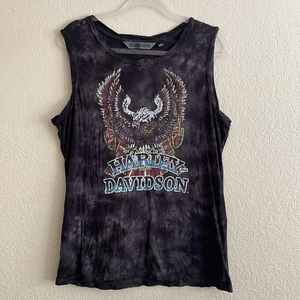 Harley-Davidson Upwing Eagle Muscle Tee - Picture 2 of 7